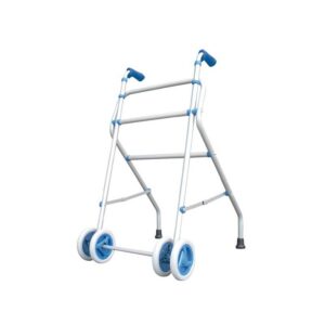 Andador de aluminio con 2 ruedas Azul Ref. AL 1G. Pack de 2