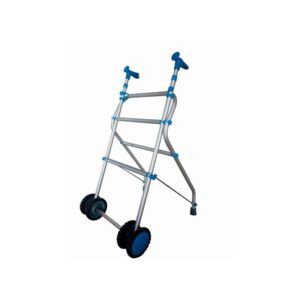 Andador de aluminio con 2 ruedas básico AAL_B2. Pack 2