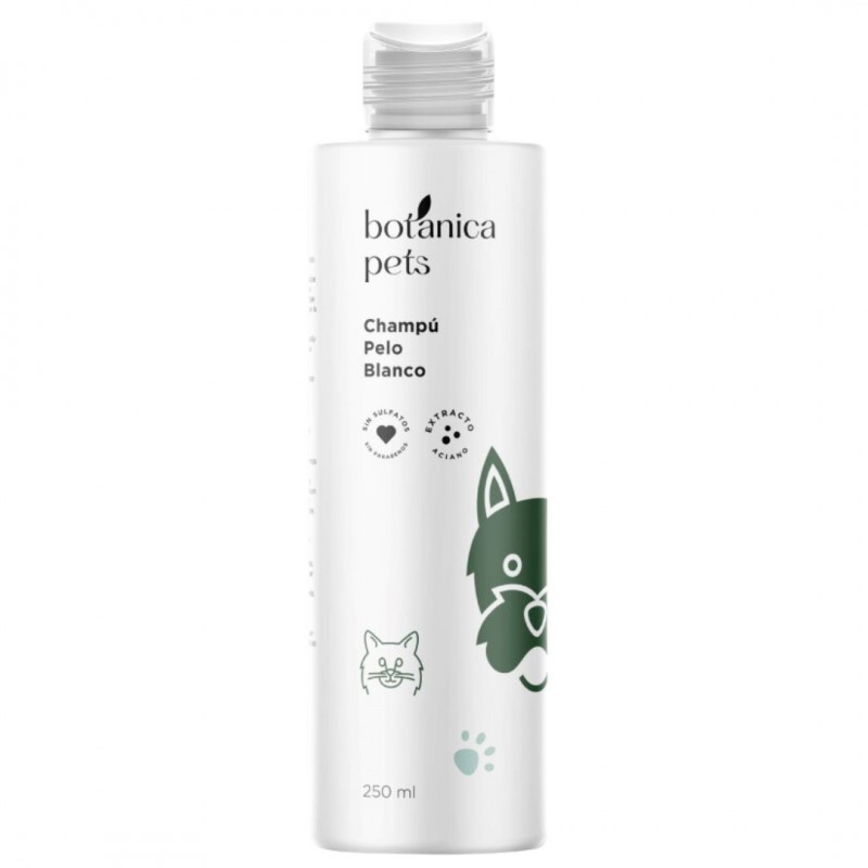 Botanicapets Champú Pelo Blanco 250ml