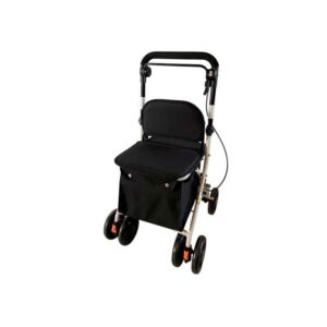 Carro-compra con asiento Negro ref. 600417