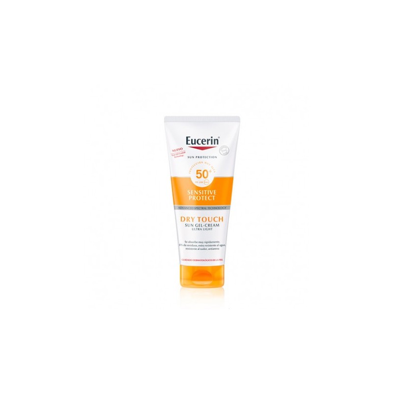 EUCERIN SUN BODY GEL CREAM DRY TOUCH SPF 50+ SENSITIVE PROTECT 200 ML