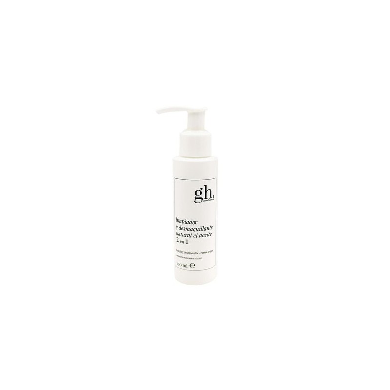 GH limpiador y desmaquillante natural al aceite 2 en 1
