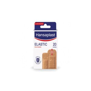 HANSAPLAST ELASTIC APOSITO ADHESIVO 2 TAMAÑOS 20 STRIPS