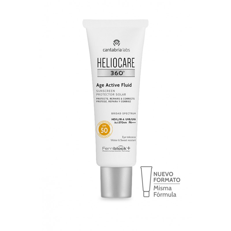 HELIOCARE 360º AGE ACTIVE FLUID PROTECTOR SOLAR PROTEGE REPARA Y CORRIGE 50 ML