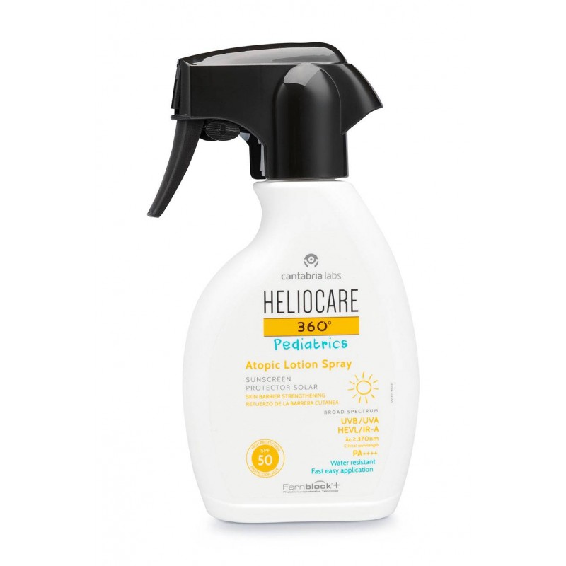 HELIOCARE 360º SPF 50+ PEDIATRICS ATOPIC LOTION PROTECTOR SOLAR SPRAY 250 ML
