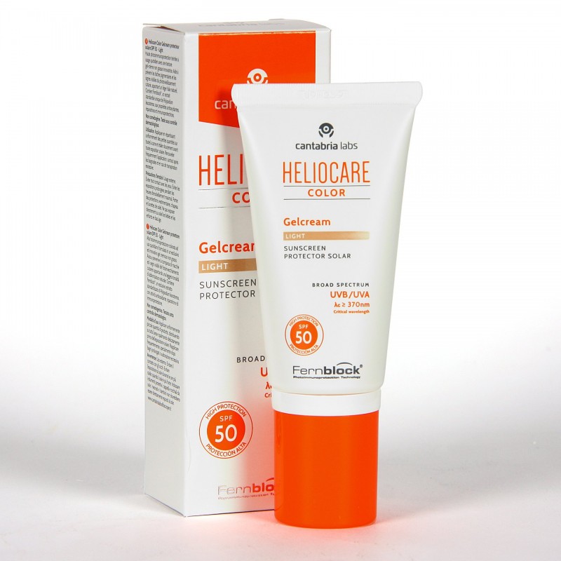 Heliocare SPF 50 Gel-Crema facial Color Light 50 ml