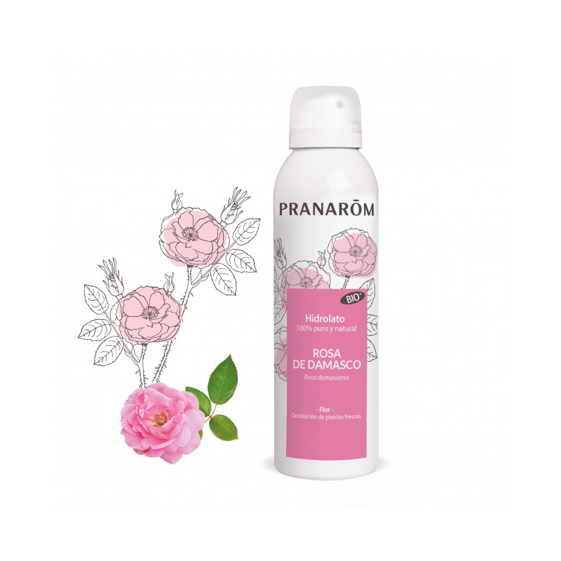 HIDROLATO DE ROSA DE DAMASCO PRANAROM