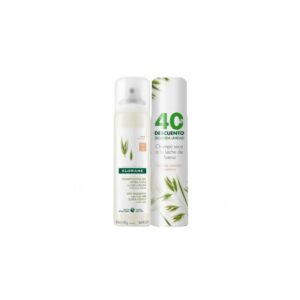 KLORANE CHAMPU SECO A LA LECHE DE AVENA CABELLO CASTAÑO/ MORENO DUPLO 150 ML