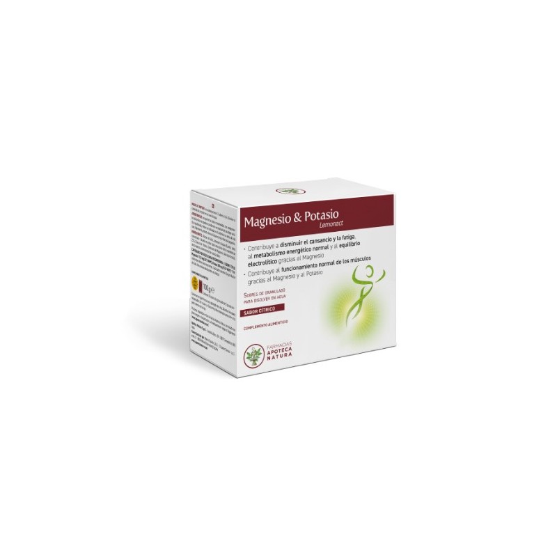 Magnesio & Potasio Lemonact – Sobres
