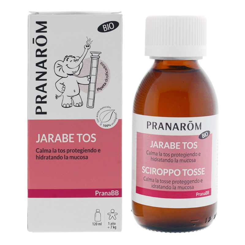 PRANABB JARABE TOS +7KG (1 AÑO) PRANAROM 120ML
