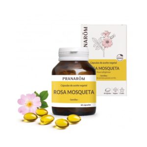 PRANAROM CAPSULAS ACEITE VEGETAL ROSA MOSQUETA 60 CAPSULAS